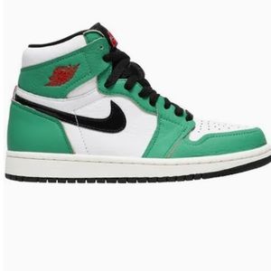 Air Jordan’s 1 Retro High Lucky Green size 6.5 W